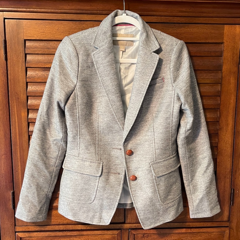 Banana Republic Women's Grey Blazer